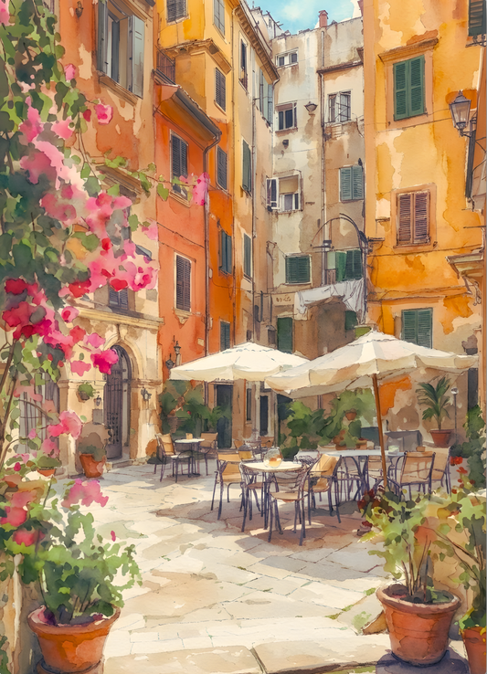 Italy — Cinque Terre Village, Ligurian Coast