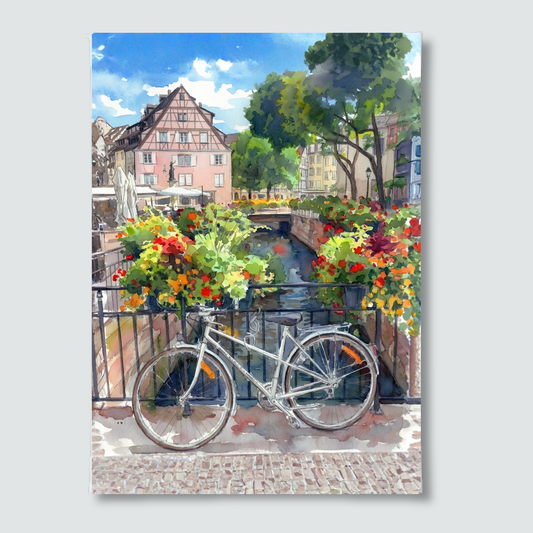 France — The Canal at Colmar