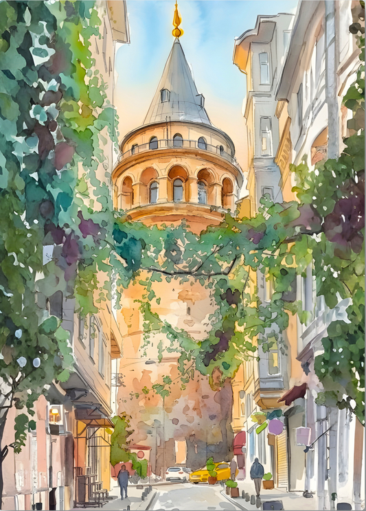 Turkey — Galata Tower, Istanbul
