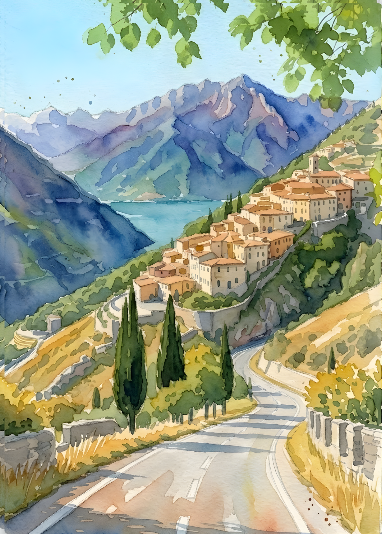 Italy — The Road Down to Lake Garda