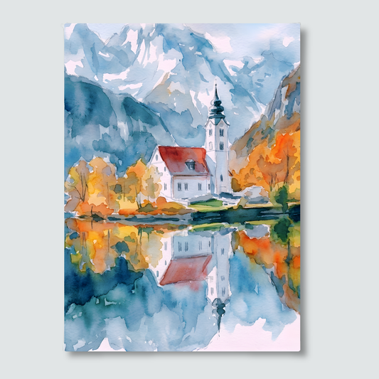 Slovenia — Lake Bled, Julian Alps