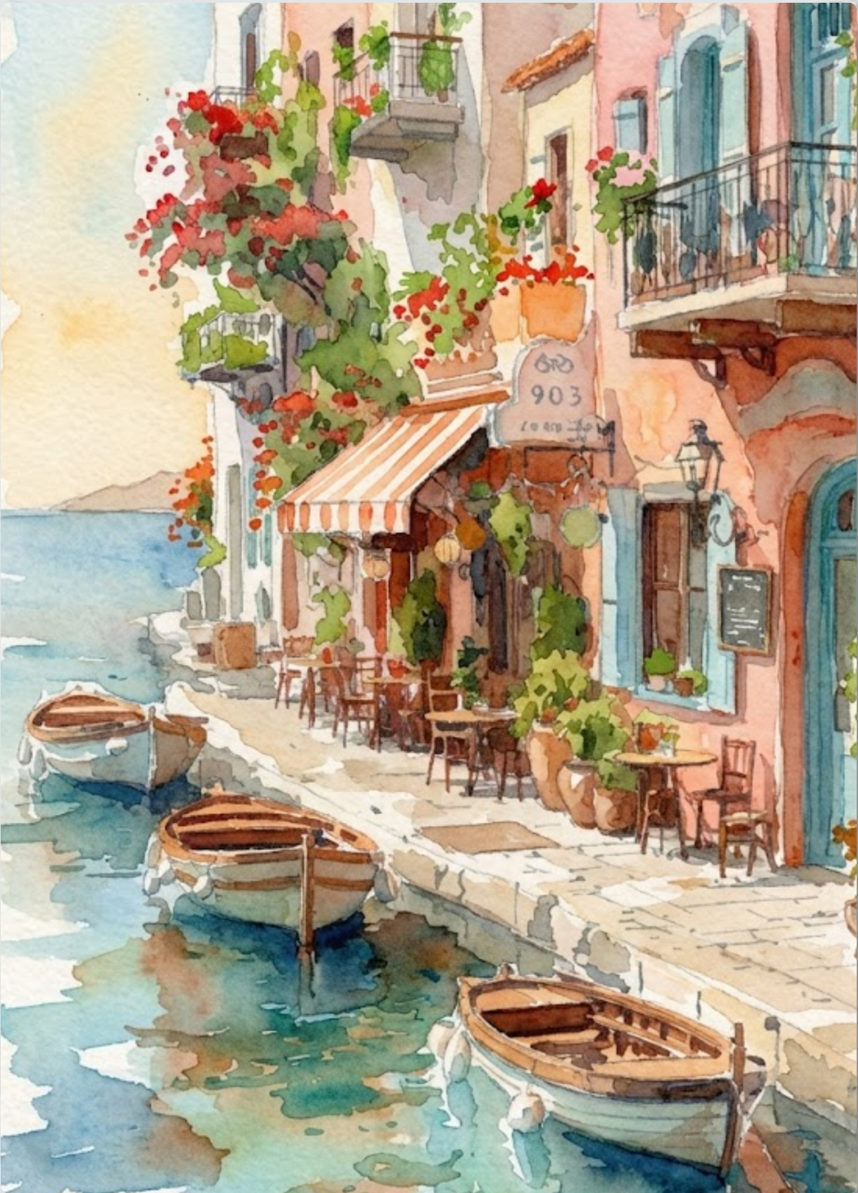 Spain — A Morning in the Port of Mallorca