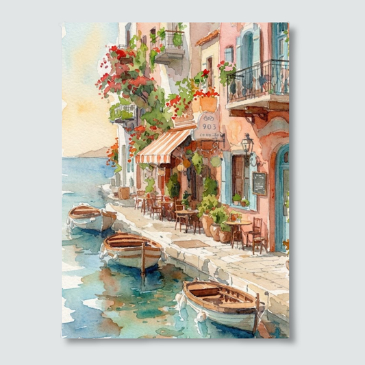 Spain — A Morning in the Port of Mallorca
