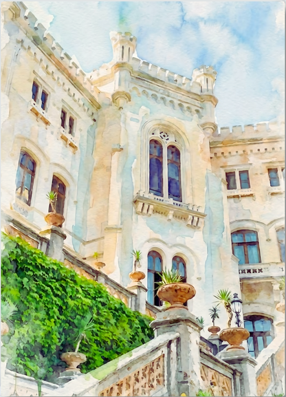 Italy — The Castle Above the Adriatic
