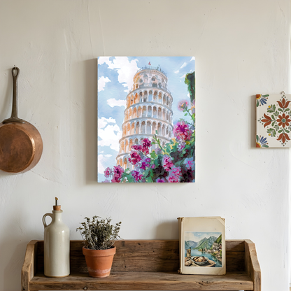 Italy — The Tower Up Close, Pisa