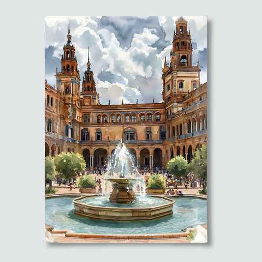 Spain — Plaza de España, Sevilla