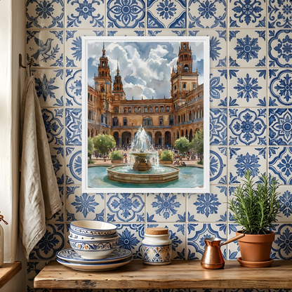 Spain — Plaza de España, Sevilla