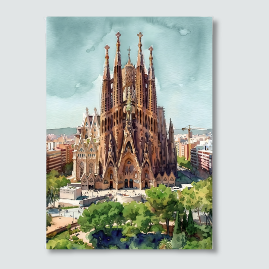 Spain — Sagrada Familia, Barcelona