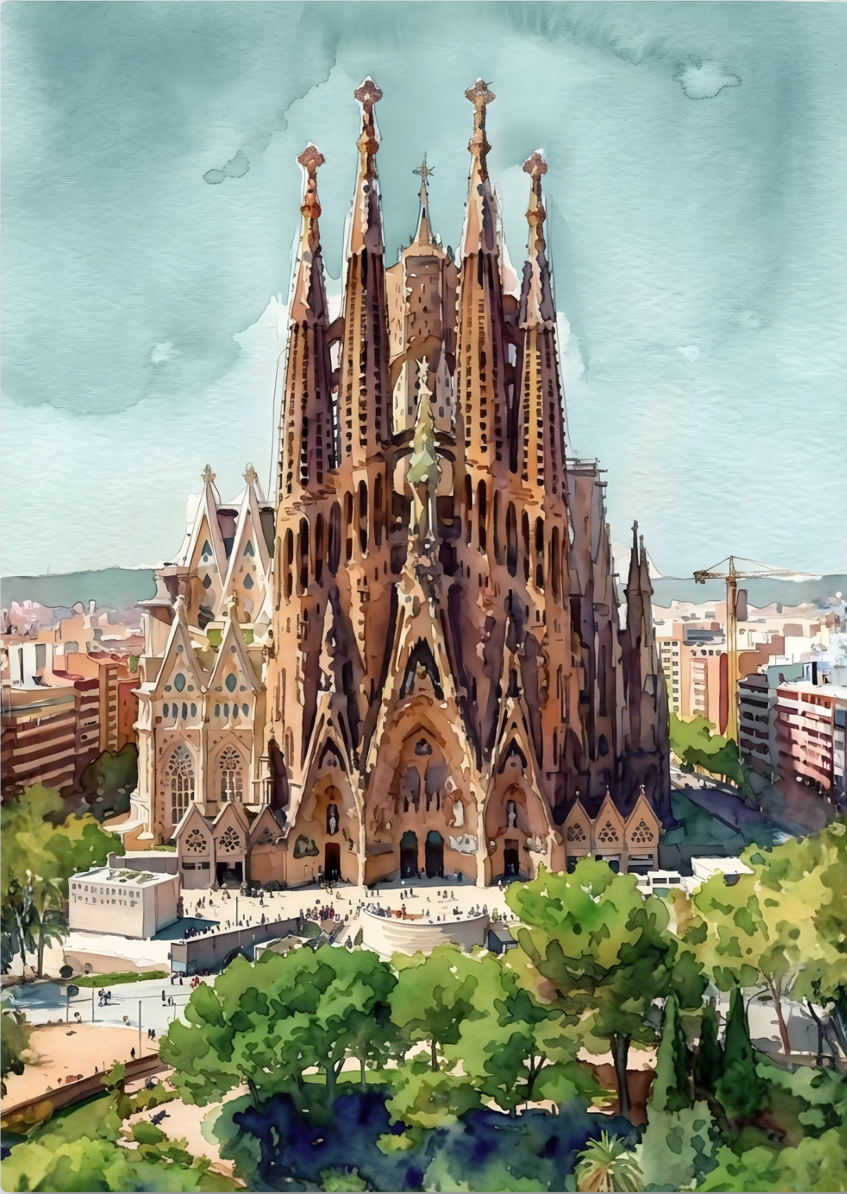 Spain — Sagrada Familia, Barcelona