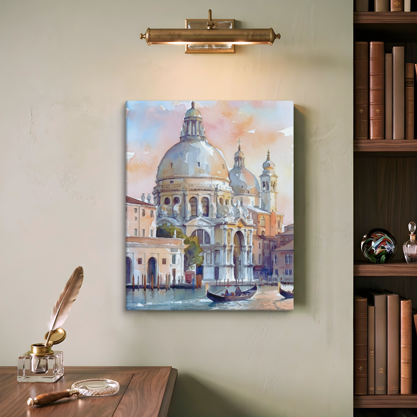 Italy — The Church at the Edge of the Grand Canal