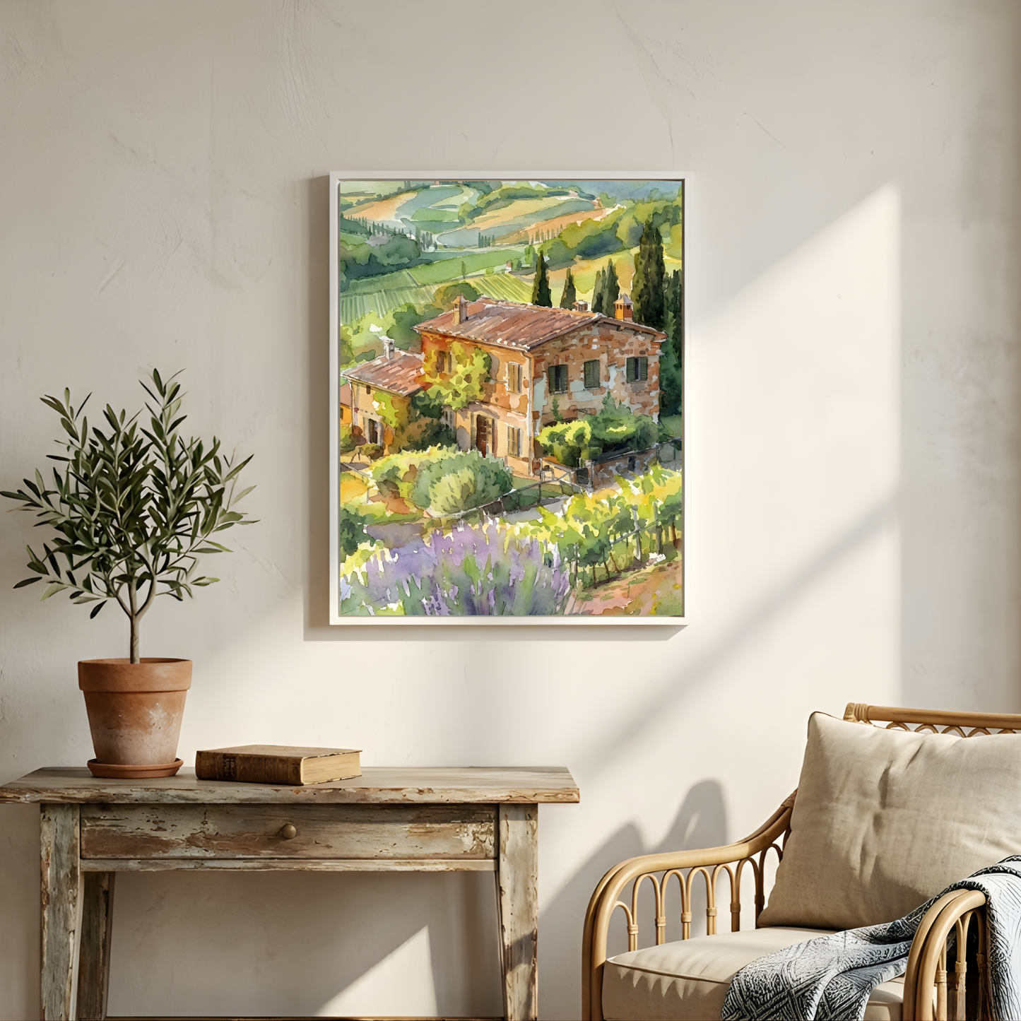 Italy — The Farmhouse in Val d'Orcia