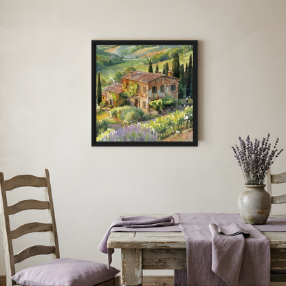 Italy — The Farmhouse in Val d'Orcia