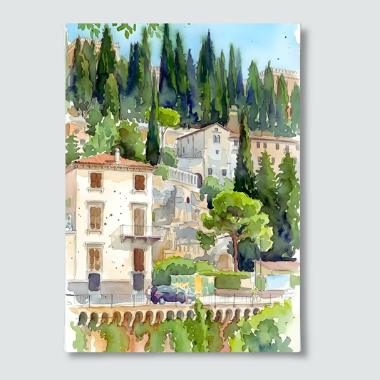 Italy — The Hill Above Verona