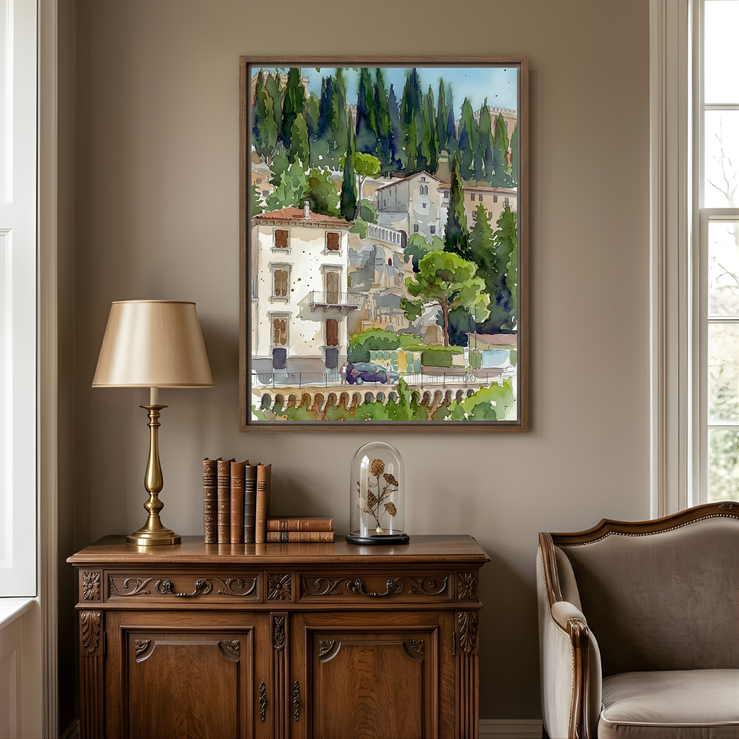 Italy — The Hill Above Verona